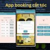 App quản lý tiệm cắt tóc firebase -  booking haircut android studio ngôn ngữ java