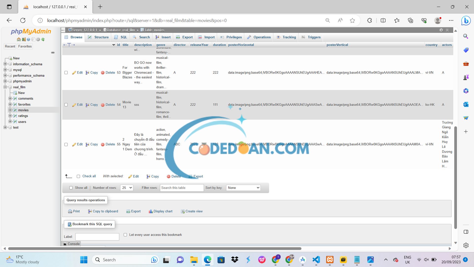 App xem phim online [Movie] ngôn ngữ java Backend API + mysql + file ...