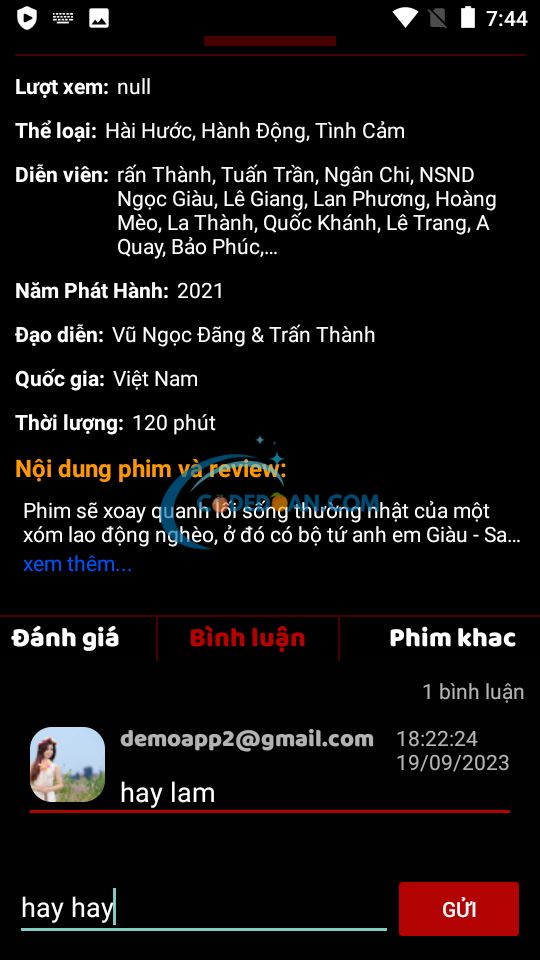 App xem phim online [Movie] ngôn ngữ java Backend API + mysql + file ...