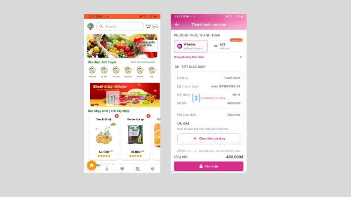 code app android đồ án 2025
