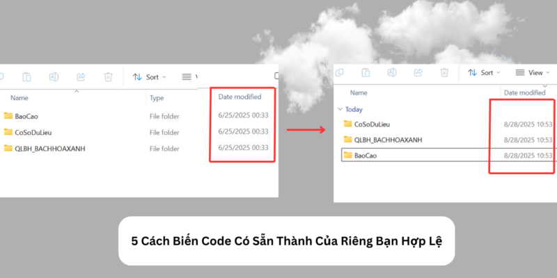 5 Cách Biến Code Có Sẵn Thành Của Riêng Bạn Hợp Lệ