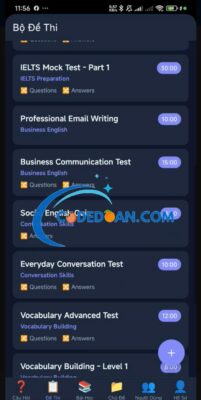 Source Code Ứng Dụng Học Từ Vựng Tiếng Anh