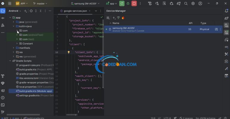 Code App Kotlin Cửa Hàng Bán Sách