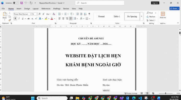 website Đặt lịch khám bệnh ngoài giờ