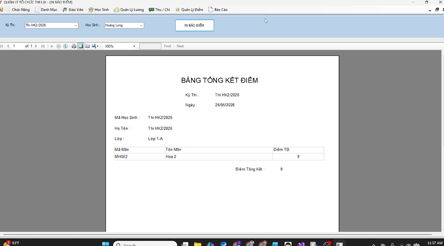Báo cáo phần mềm quản lý lịch thi lại code bằng winform c#