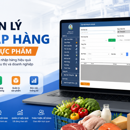 Project Quản lý Nhập hàng hoá thực phẩm