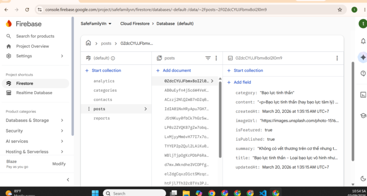 Code Website ReactJS Phòng Chống Bạo Lực Gia Đình
