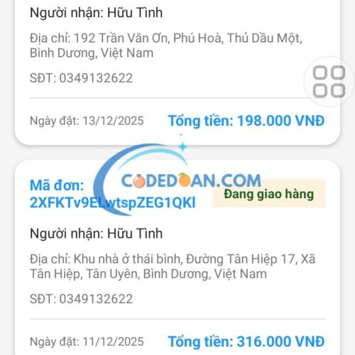 App android quản lý bán hàng Tạp Hóa