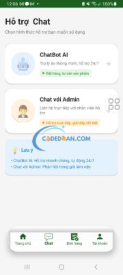App android quản lý bán hàng Tạp Hóa