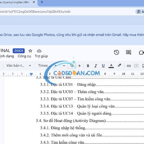 Project Winform phần mềm quản lý công văn
