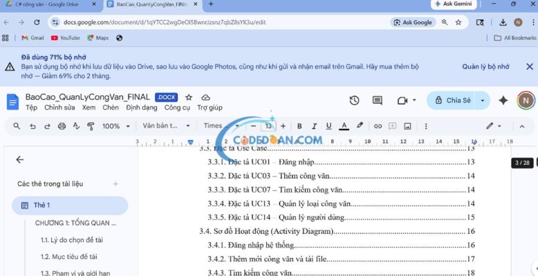 Project Winform phần mềm quản lý công văn